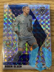 2021 Panini Mosaic UEFA Euro ROBIN OLSEN #171 Silver Mosaic Prizm SWEDEN